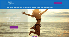 Desktop Screenshot of feaginandowenplasticsurgery.com